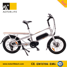 MOTORLIFE / OEM EN15194 HEIßER VERKAUF 48 v 500 watt 20 inch räder elektrische frachtfahrrad